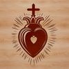 Free SVG Clipart of the Sacred Heart An SVG icon representation of the Sacred Heart, ideal for graphic design and digital applications.
