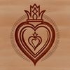 Simple Vector Sacred Heart Symbol Vector illustration of a Sacred Heart icon in a simple design style.