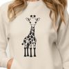 Wildlife Icon SVG A tall mammal native to Africa, known for its long neck and spotted coat.