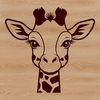 Silhouette Giraffe Vector Art Illustrated giraffe silhouette for vector design and crafting projects.