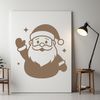 SVG illustration of Father Christmas Claus in traditional attire.