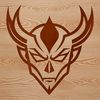 Elegant Devil SVG Illustration SVG illustration of the devil character, suitable for Halloween decorations or designs.