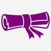 A digital vector illustration of a scroll, suitable for commercial or personal use.