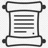 A simple vector illustration of a graduation scroll, perfect for commercial or personal use.