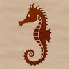 Free Vector Seahorse Clip Art A digital illustration of a seahorse in vector format.