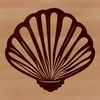 Beautiful Seashell Clip Art SVG A detailed illustration of a seashell, suitable for various digital design applications.
