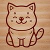 Cute Shiba Inu Sitting Illustration A simple vector illustration of a sitting Shiba Inu dog.