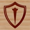 A simple shield design in vector format.