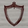 A detailed digital illustration of a shield with armor-like design, ideal for vector art projects.