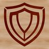 A high-resolution shield design for vector art projects, suitable for various cutting machines and laser cutters.