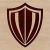 A decorative shield made from vector art elements, suitable for various design projects.