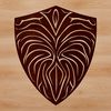 A protective shield with a simple design, suitable for various cutting machines like Cricut or laser cutters.