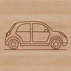 Clean Line Drawing Car Design Simple line drawing of a vehicle with clean lines and minimal details.
