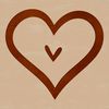 Free Heart Shape SVG Graphics A simple line drawing of a love heart shape, suitable for various designs.