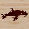 Beautiful Whale Vector Clip Art A simple line drawing of a whale, designed as a vector art.