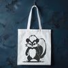 A digital representation of a wild animal skunk rendered as a scalable vector graphic image.