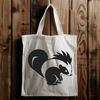 Cute Skunk Vector Art A vector illustration of a skunk, suitable for cutting machines or laser engraving.