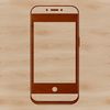 Phone Silhouette Vector Art A high-quality illustration of a modern smartphone with sleek design.