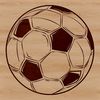 Soccer Ball Icon in Vector Format A high-quality digital representation of a soccer ball.