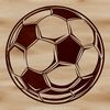 Beautiful SVG Football Graphics A high-quality digital illustration of a football ball suitable for vector graphics and printing.