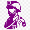 SVG illustration of a professional man in uniform, ideal for vector art projects and designs.