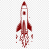 Beautiful Spaceship Clipart Free Download A 2D vector design of a futuristic rocket ship in space, suitable for laser cutting or pyrography.