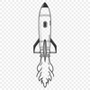 Futuristic Spaceship Design for Laser Cutting Vector design of a spaceship for cutting machine or laser cutter projects.