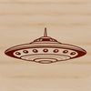 Modern Spaceship Design Illustration Vector spaceship illustration with sleek design and futuristic details