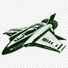 Vector Graphic Spaceship Design Free Download A stylized illustration of a futuristic spaceship in space, designed as a vector graphic.