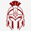 Classic Greek Warrior Illustration A high-quality illustration of a Greek warrior in traditional armor, including a distinctive helmet.