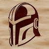 Ancient Greek Fighter A 3D illustration of a historic Greek warrior wearing a traditional helmet and armor.