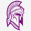 Helmeted Spartan SVG Artwork An illustration of a Spartan warrior in ancient Greek attire, featuring a distinctive helmet.