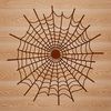 A digital illustration of a spider web, suitable for various design applications.