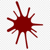 Creative Splat Design Clipart A stylized illustration of a splat, created as vector art for digital design and printing.
