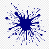 Vibrant Vector Splat Icon A colorful splat shape made from vector graphics, perfect for use in digital designs.