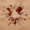 Colorful Vector Splat Shape A colorful splat shape with a messy, irregular outline, designed as vector art.