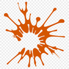 Irregular Edge Splatter Design SVG A colorful splat shape with irregular edges, suitable for cutting or printing on various materials.