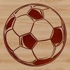 Soccer Ball Graphics Free Download A vector graphic representation of a football ball, designed for digital applications.