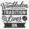 Tennis quote illustration in vector format, perfect for crafting and DIY projects.