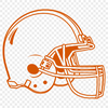 Vector Football Player in Action A football helmet-wearing American football player in action, suitable for sports vector art.