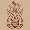 Ornate Vegetable Design Vector Image A stylized illustration of a summer squash with intricate details.
