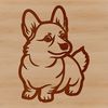 Free Standing Corgi Clip Art Download A standing corgi dog breed in vector format.