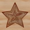 Vector Star Design A simple star design created using vector graphics software.