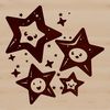 Beautiful Christmas Star Illustration A stylized illustration of a Christmas star in vector format.