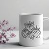 Vector Strawberry Illustration A detailed illustration of a strawberry, suitable for vector design projects.