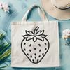 Fresh Strawberry Graphic A high-quality, editable strawberry graphic suitable for various design applications.