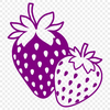 Beautiful Fresh Strawberry Illustration A high-quality digital illustration of a ripe strawberry, suitable for various uses in design and graphics.