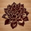 Succulent Plant Illustration in SVG Format An SVG vector design featuring a desert-dwelling succulent with intricate details and textures.
