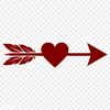 Arrow SVG file for cutting machines and laser engraving