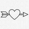 Arrow SVG file suitable for laser engraving and web design